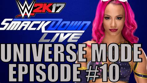 Wwe 2k17 Universe Mode Episode 10 Sd Live Womans Title Match