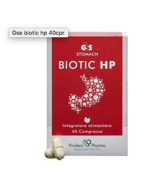 Prodeco Pharma GSE BIOTICHP 40 Compresse