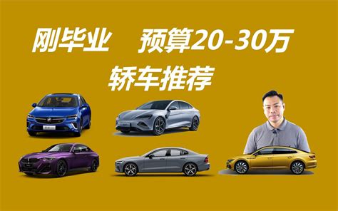 刚毕业，预算20 30万买轿车，哪些车型值得买 哔哩哔哩