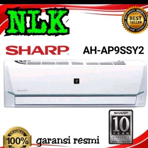 Jual AC SHARP AH AP 09 SSY 1 PK PASANG R32 PLASMACLUSTER JETSTREAM