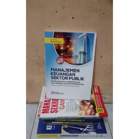 Jual Manajemen Keuangan Sektor Publik Oleh Abdul Halim Dkk Shopee