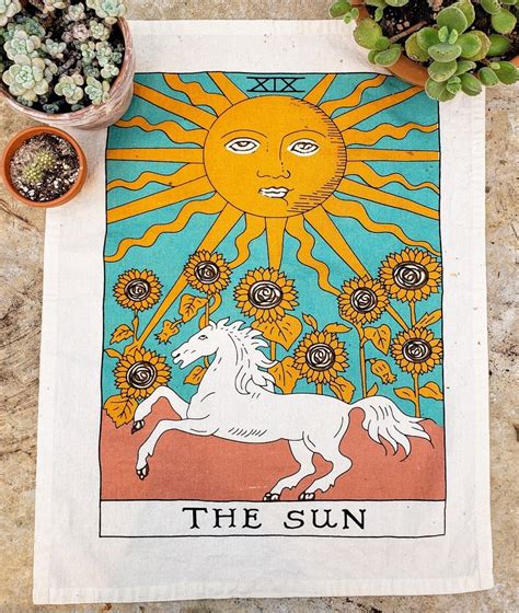 Tapestry Wall Hangings Tarot Flag Tapestry The Sun The Moon And The Star At Rs 399 Wall