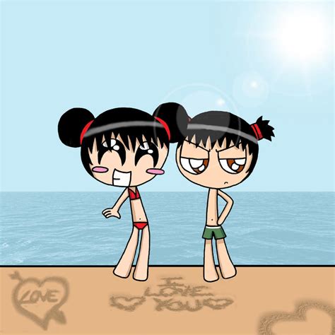 Ce Pucca At The Beach By Puccafangirl On Deviantart