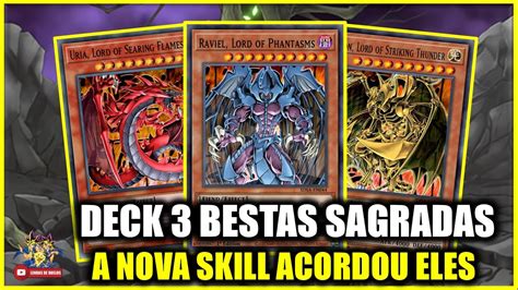 DECK SACRED BEASTS COMO JOGAR O DECK DE BESTAS SAGRADAS NO YUGIOH