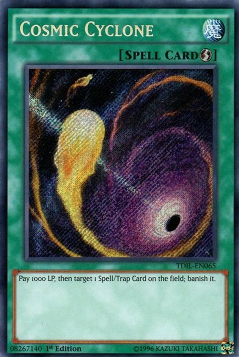 TDIL EN065 Cosmic Cyclone Yu Gi Oh