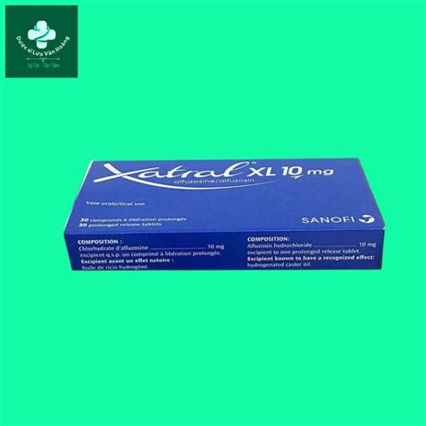 Thuốc Xatral Xl 10mg Là Thuốc Gì Giá Bao Nhiêu Mua ở đâu Có Tốt Không