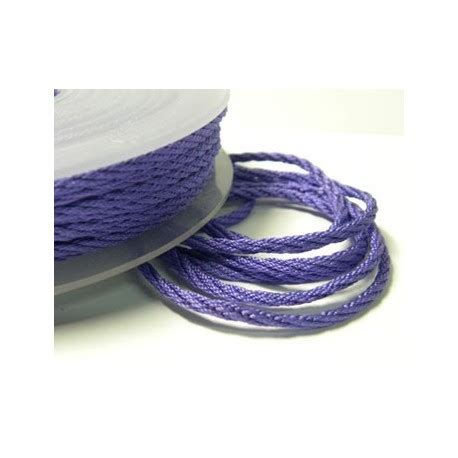 Cordón de Labrado Trenzado Rayon 2 50mm 222 Lila Metro