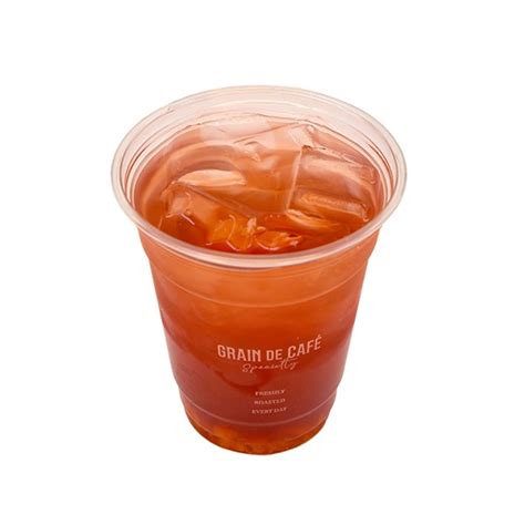 Amarena Orange Tea Iced Tous Les Jours Mongolia