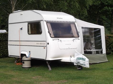 Touring Caravan Silverline Nova Princess 1989 With Awning And