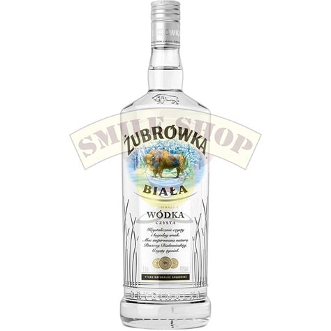 Żubrówka Biała Wódka 1L 40 Smile Shop Alkohole