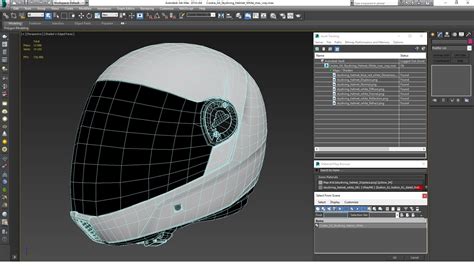 Cookie G4 Skydiving Helmet White 3d Model 39 3ds Blend C4d Fbx