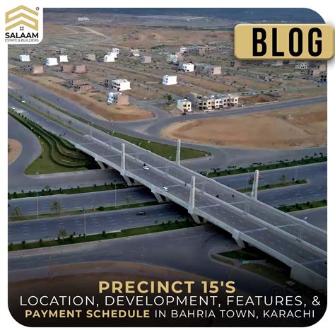 Precinct 15 S Location Features And Payment Schedule In Bahria Town