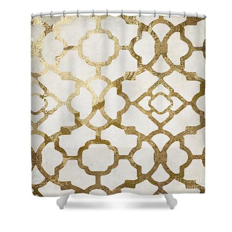 49 Best Shower Curtains White And Gold Metallic Images On Pinterest