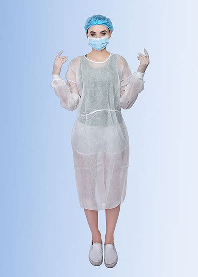 Biodegradable Non Woven Medical Disposables Disposable Sterile Hospital Isolation Gown