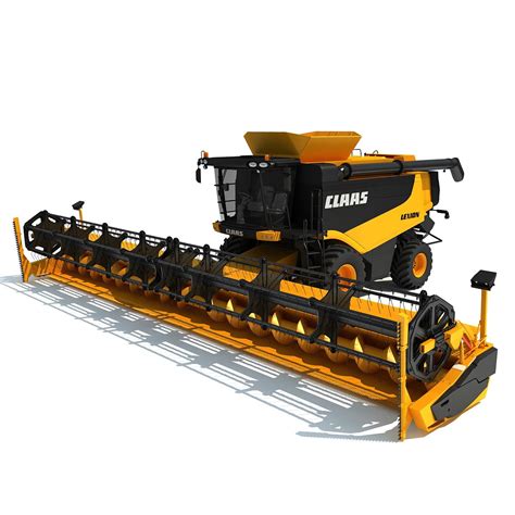 Claas Lexion Combine 3d Model 3d Horse
