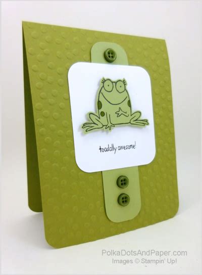 TOADALLY AWESOME CARD KIT... - Stampin' Up! Demonstrator - Linda Aarhus - Simple to Sublime!