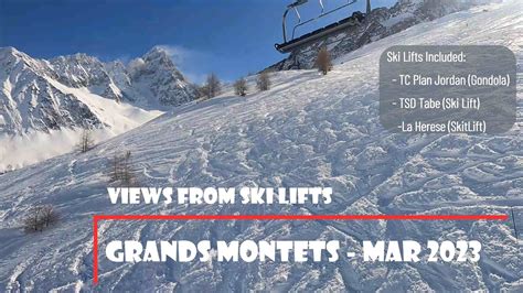 Les Grands Montets Chamonix Ski Lifts Videos In K Watch The Area