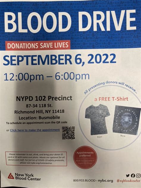 NYPD 102nd Precinct On Twitter RT NYPD102Pct Save The Date