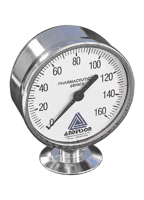 Anderson Negele EM Sanitary Pressure Gauge Pressure Gauges BioPharm