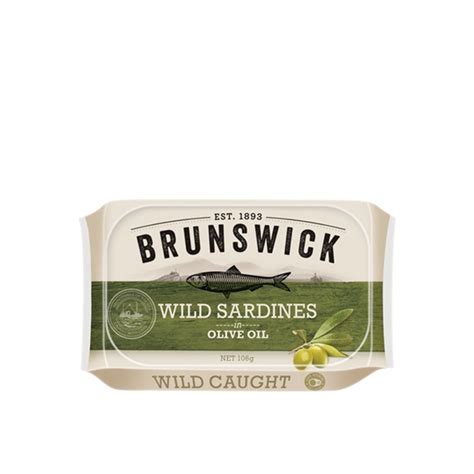 Brunswick Wild Sardines In Olive Oil 106g Choithrams Uae