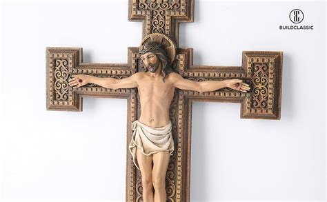 Amazon BC Catholic Crucifix Wall Cross Jesus Christ Home Décor