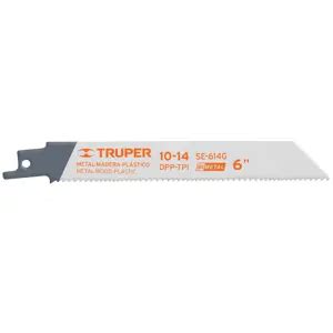 10790 SE 614G TRUPER Truper Blíster con 2 seguetas sierra sable 6 10