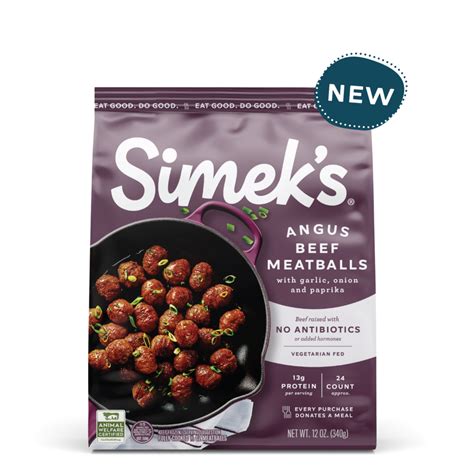 Abf Angus Beef Meatballs Simeks