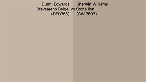 Dunn Edwards Steveareno Beige Dec766 Vs Sherwin Williams Stone Lion