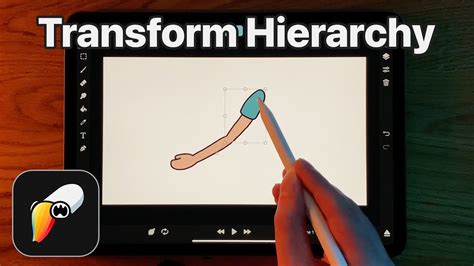 Create Basic Rigs With The Transform Hierarchy In Toonsquid Ipad D