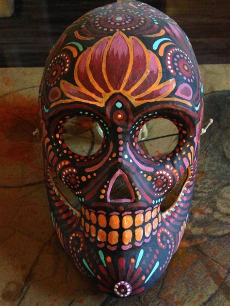 Day Of The Dead Mask by JarrodJawless on DeviantArt