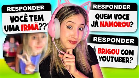 Eu REVELEI AS RESPOSTAS de PERGUNTAS POLÊMICAS dos INSCRITOS YouTube