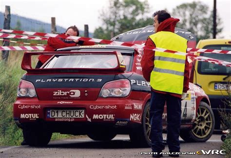 Kuchar Tomasz Gerber Jakub Subaru Impreza STi N12 Rajd Nikon 2007