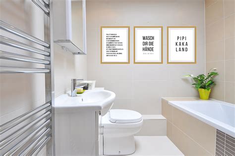 Er Set Lustige Bad Wc Spr Che Badezimmer Toilette Zitate Deko Bild Pdf