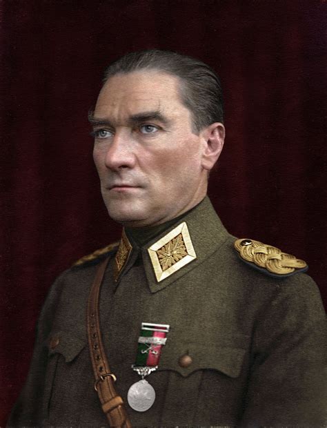 Mustafa Kemal Atatürk | Colorized historical photos, Wwii history, Famous historical figures