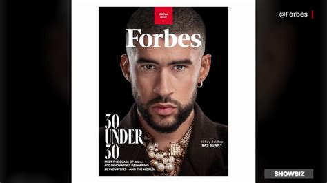 Bad Bunny Es Bautizado Como Rey Del Pop Por Forbes