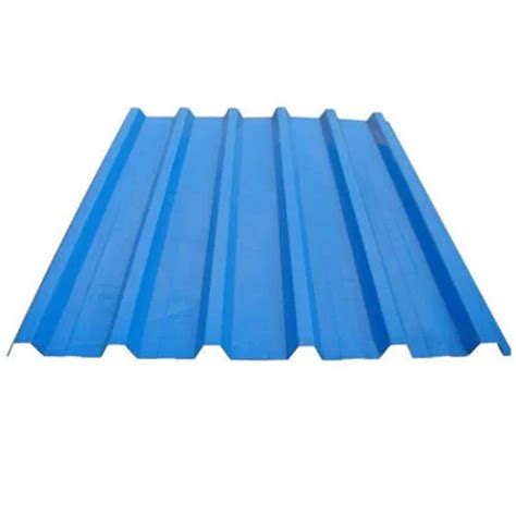 profile roofing sheet metal material custom sizes  blue