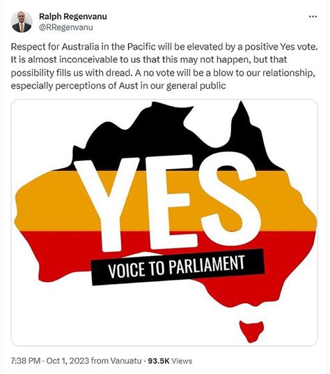 The Voice Fijian Mp Sends A Dire Warning To Australia About The