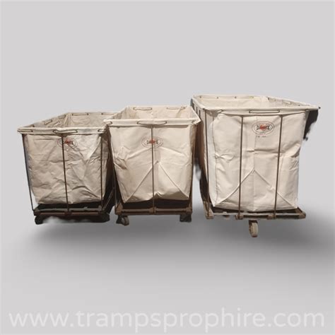 Laundry Cart Industrial Canvas | Tramps Prop Hire