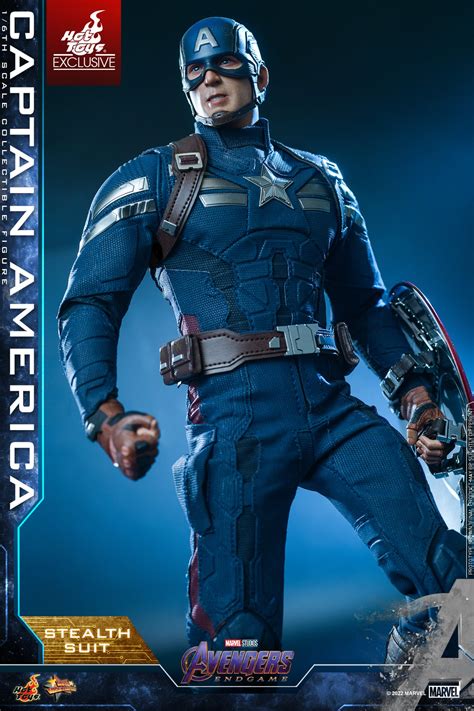 Hot Toys Mms Avengers Endgame Captain America Stealth Suit