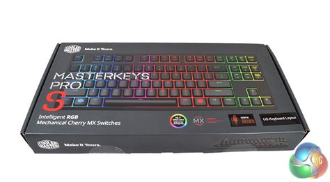 Cooler Master Master Keys Pro S Cherry Mx Rgb Keyboard Review