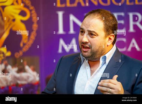 Welsh Opera Singer Wynne Evans Of Go Compare Fame Visiting The