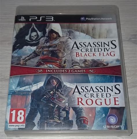 Games Assassins Creed Iv Black Flag Rogue Double Pack Ps3 For