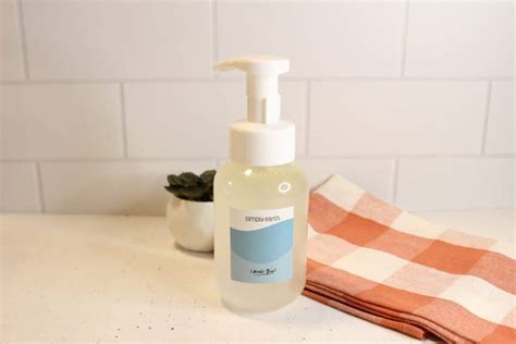 Easiest 3 Ingredient All Natural Foaming Hand Soap Recipe