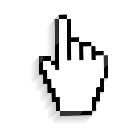 Hand Cursor Icon 2470339 Vector Art At Vecteezy