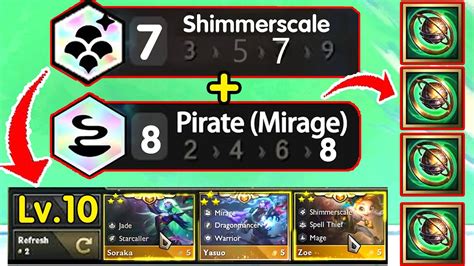 All Player S Dream Team New Mirage Pirate Shimmerscale So Many