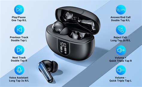 Wireless Earbuds Wireless Earphones Bluetooth In Ear With Mic Enc