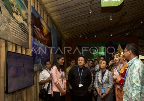 Imf Wbg Peresmian Paviliun Indonesia Antara Foto