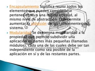 Programaci N Orientada A Objetos Ppt