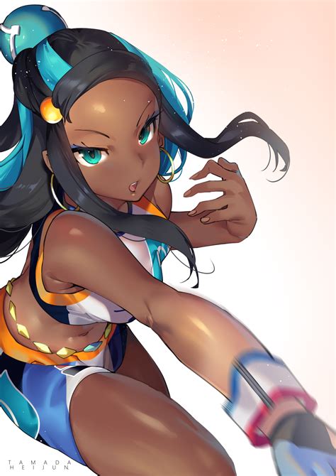 Pokemon Nessa Anime Nessa Body Pillow Pokemon Sword Shield Dakimakura