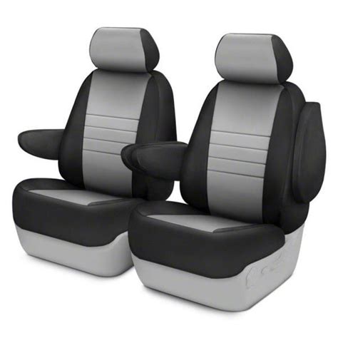 F 250 Super Duty Neo Series Front Seat Covers Gray 17 24 F 250 Super Duty W Bucket Seats